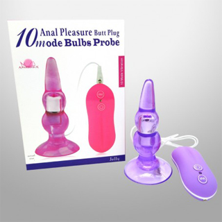10 Mode Anal Bulb Probe Butt Plug