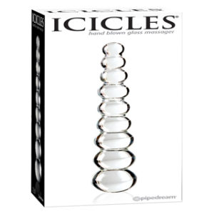 Anal Glass Dildo By ICICLES