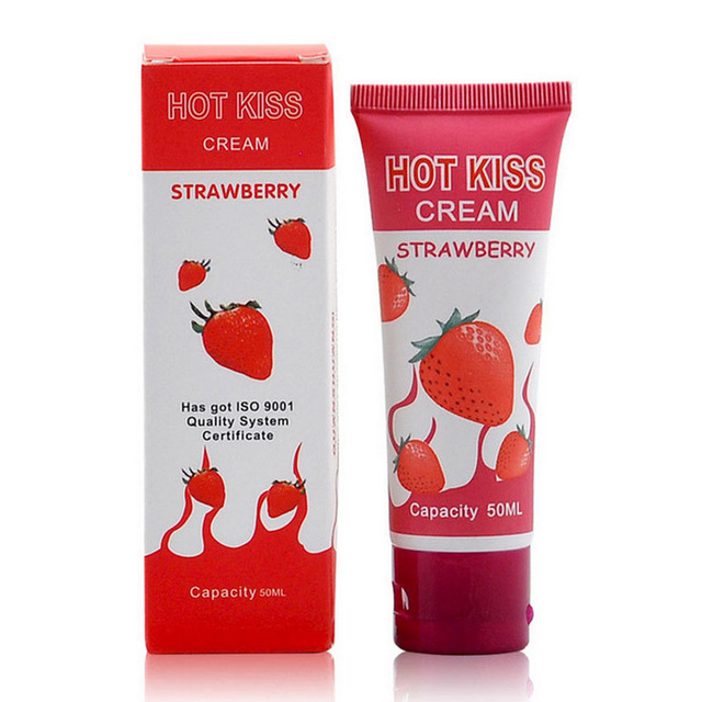 Hot-Love-Kiss-Strawberry-Flavored-Edible-Lubricants-intercourse-Male-Female-Oral-Sex-Anal-Sex-Lubricant