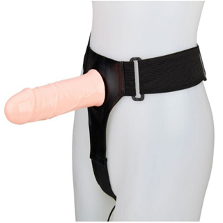 Leluv Vibrating Hollow Strap On