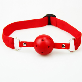 Red Erotic Mouth Ball Gag