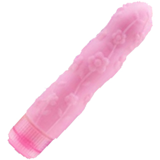 Rose Dotted Silicone Vibrator