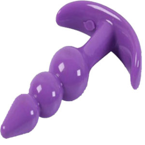 Solid Silicone Anal Dildo